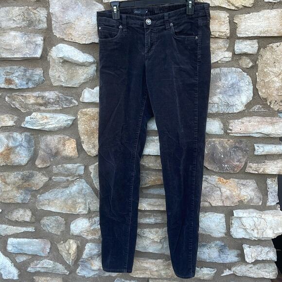 Kut from the Kloth black corduroy pants Diana Skinny size 8 (32) - Picture 3 of 10